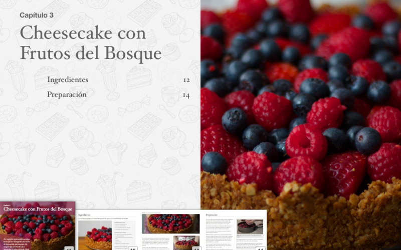 Os presento mi nuevo iBook interactivo: Mis 8 tartas preferidas